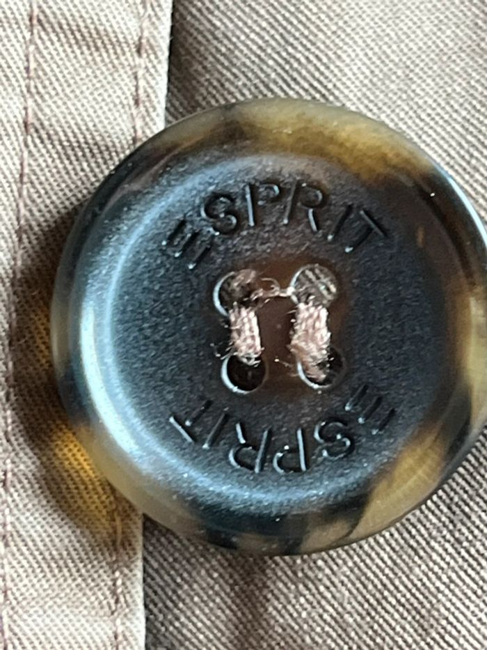 Veste blazer marron esprit L - photo numéro 7