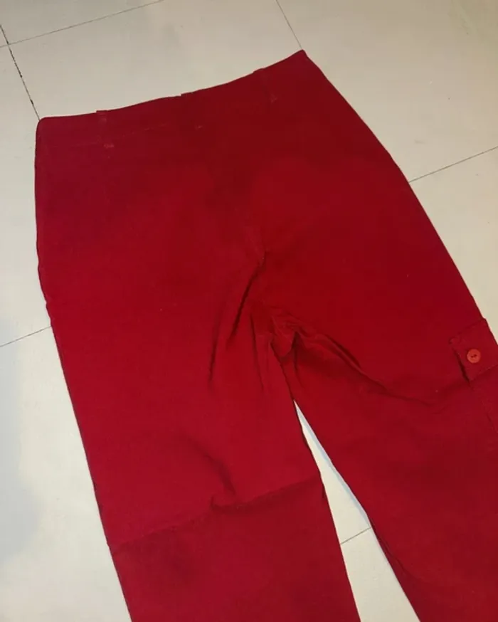 Jean rouge Camaïeu T36 neuf - photo numéro 8