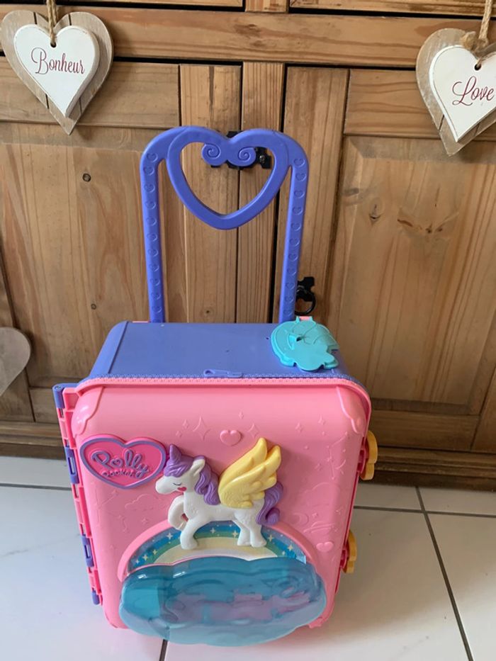Valise à roulette licorne polly pocket - photo numéro 7