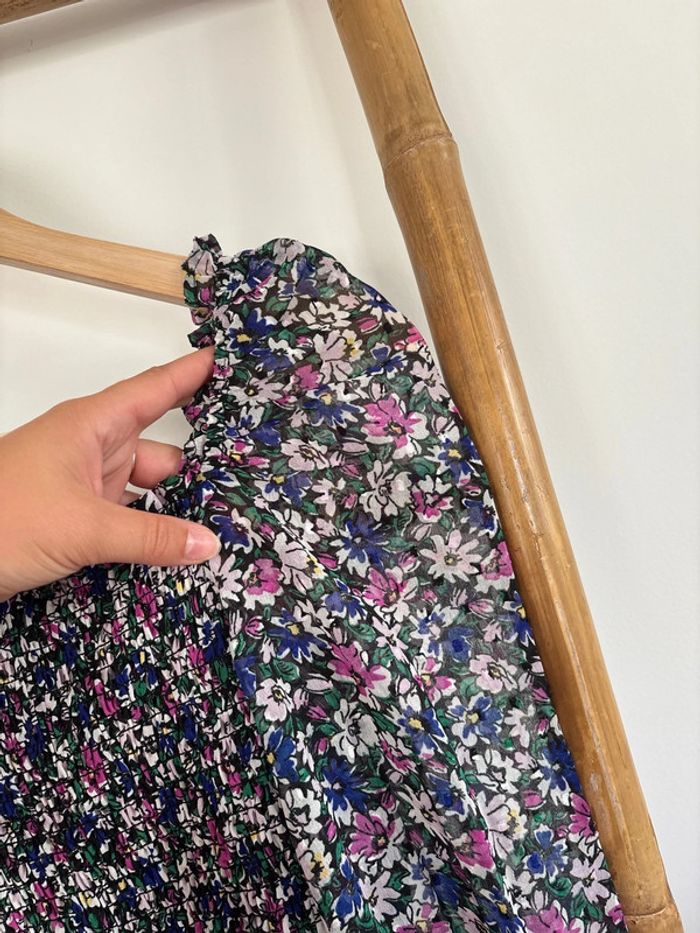 Blouse à fleurs Lulu Castagnette taille 40/L - photo numéro 7
