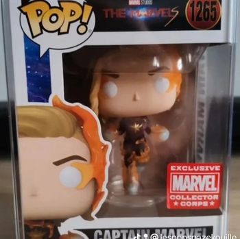Funko pop captain marvel