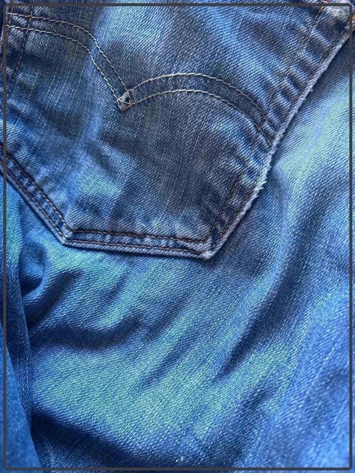 Jeans levi's taille 40 trouée - photo numéro 7