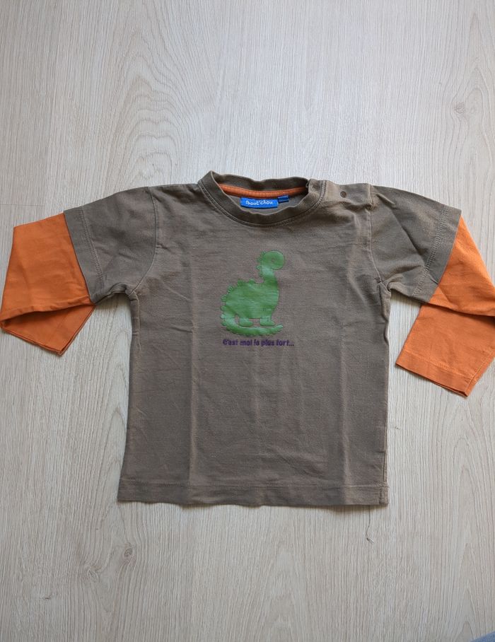 T-shirt manches longues Bout'chou 24 mois