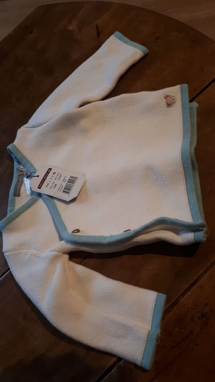 Gilet neuf avec étiquette Sergent major 12mois