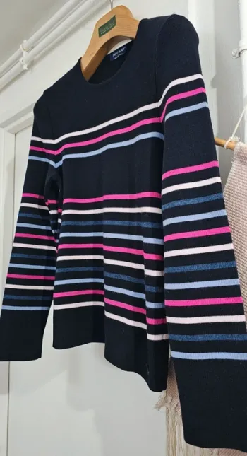 Pull Marinière Laine Saint James Taille 40