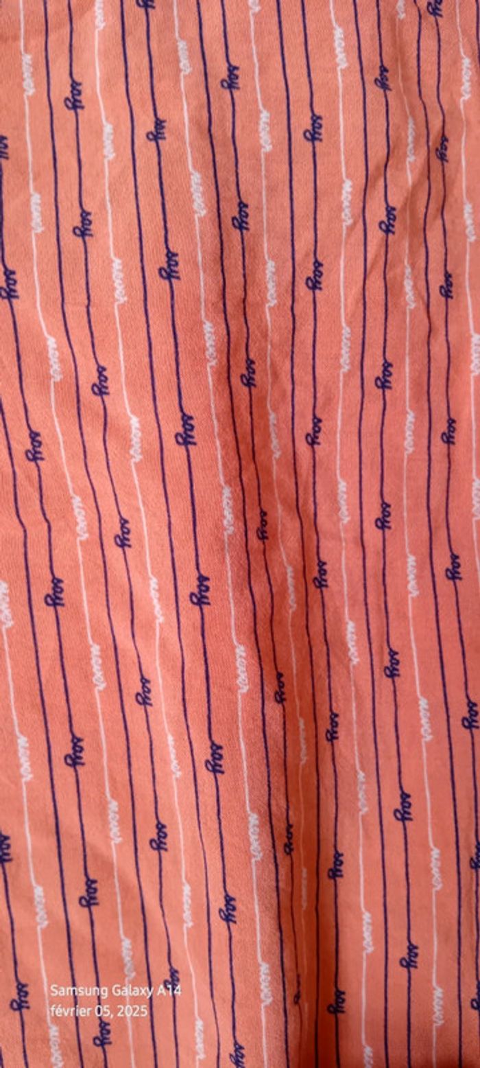 Tunique manches pagodes motif texte corail femme 42 esmara - photo numéro 8