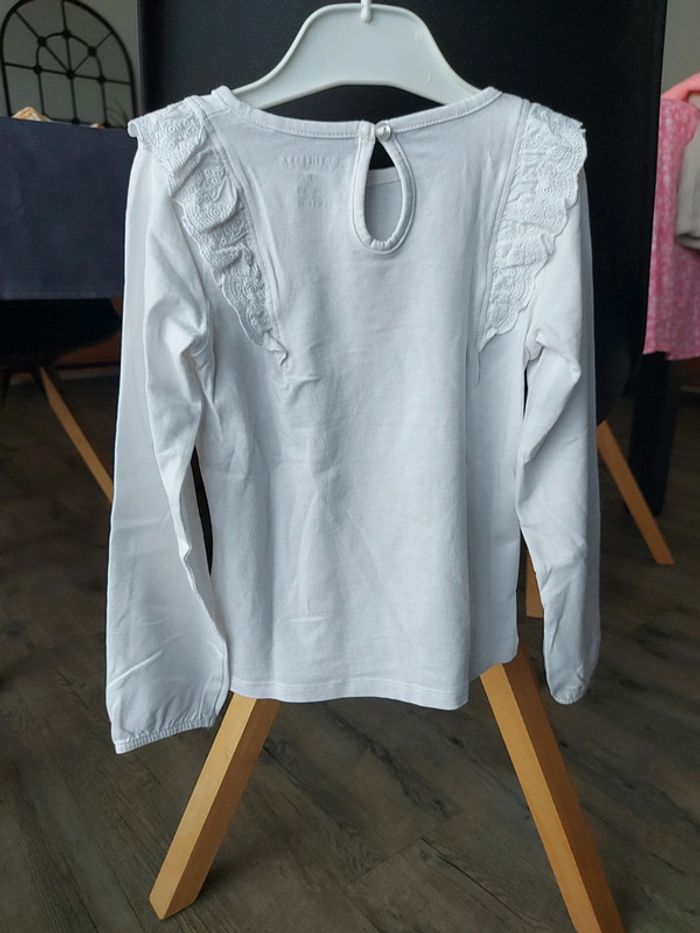 Tee-shirt manches longues blanc Orchestra 5 ans - photo numéro 9