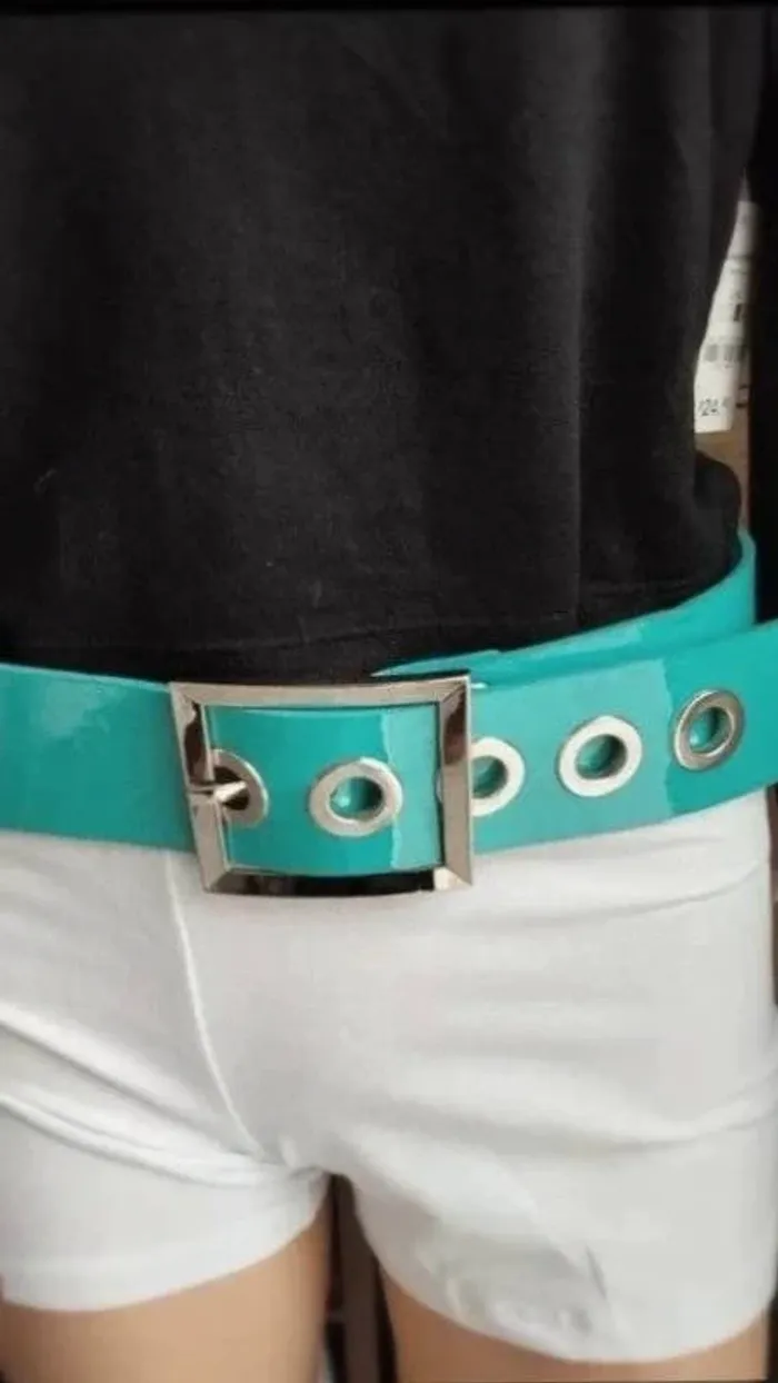 A ne pas rater ceinture bleu brillante 90 cm - photo numéro 7