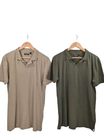 Lot de 2 polos brave soul