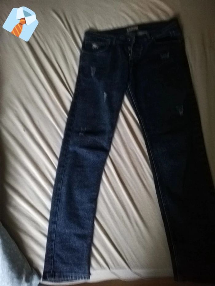 Jean Bleu Marine Burberry – Taille 35