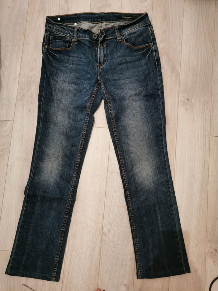Jeans taille droite