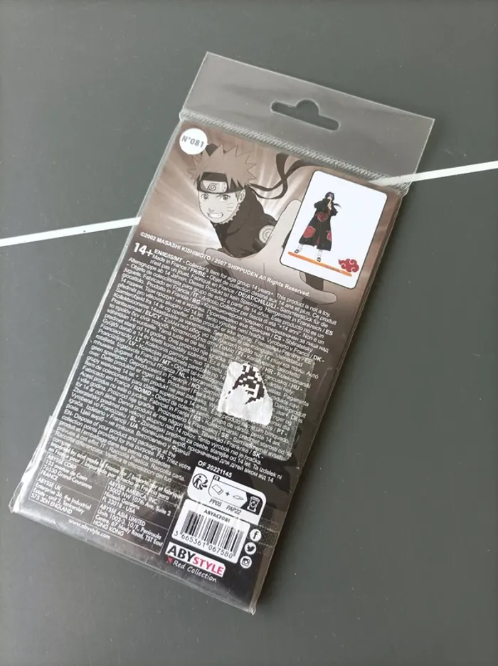 Petite figurine acrylique Itachi Uchiwa Naruto Shippuden - photo numéro 3