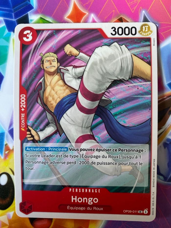 Carte one piece neuf