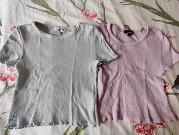 Tee-shirt top fille S