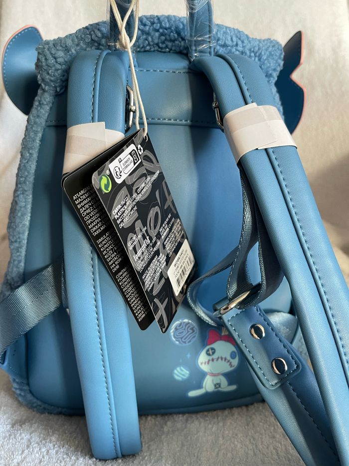 LILO & STITCH - Stitch - Mini sac à dos Loungefly en peluche doudou - photo numéro 3