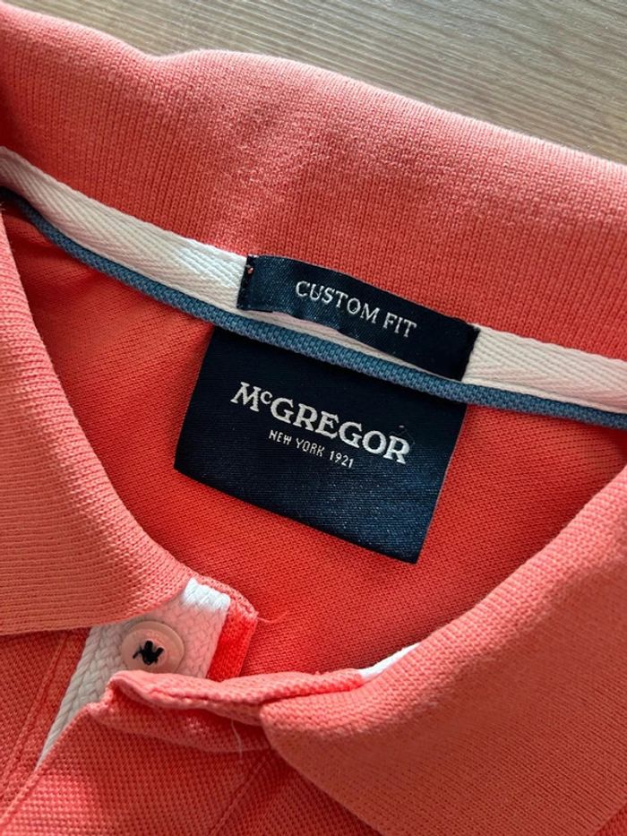 Polo McGregor - Corail - Taille S - Très bon état - photo numéro 4