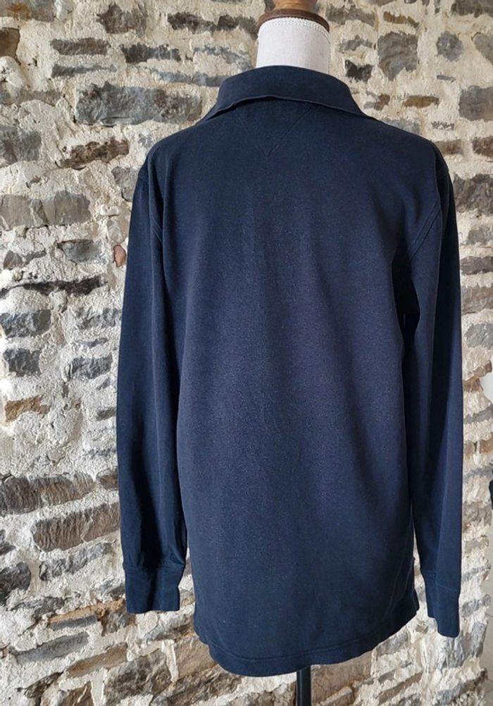 Polo manches longues noir Tommy Hilfiger Taille S - photo numéro 5
