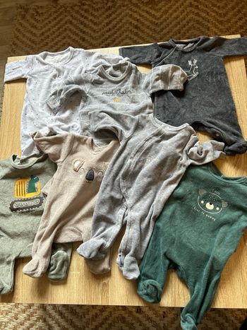 Lot pyjama manche longue (1mois)