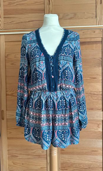 Combishort femme Roxy taille L portée 1 fois, quasi neuve