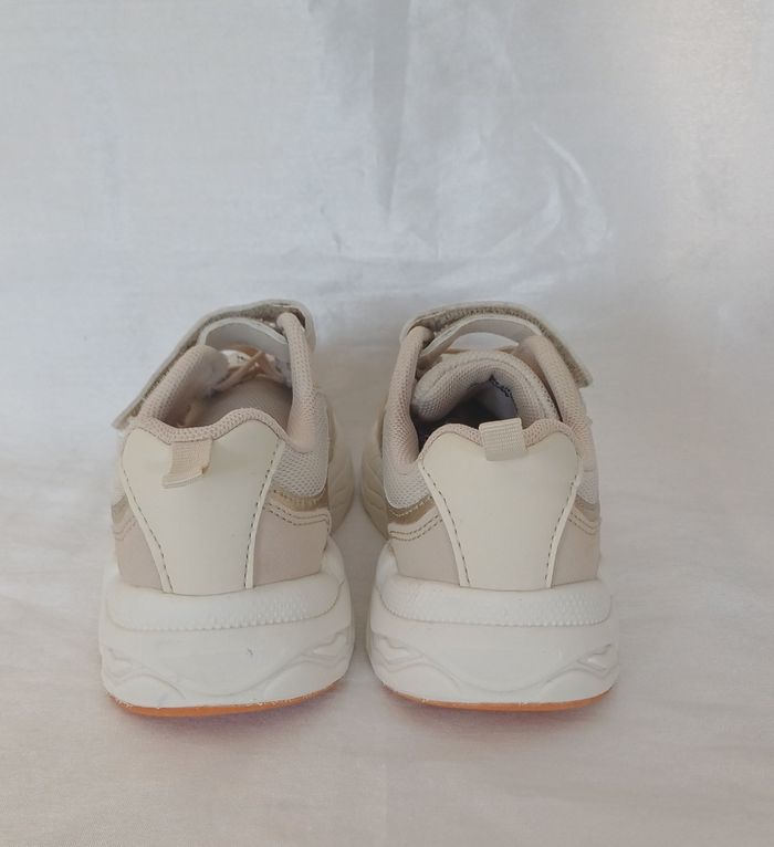 Baskets Beige à scratch Kiabi - photo numéro 4