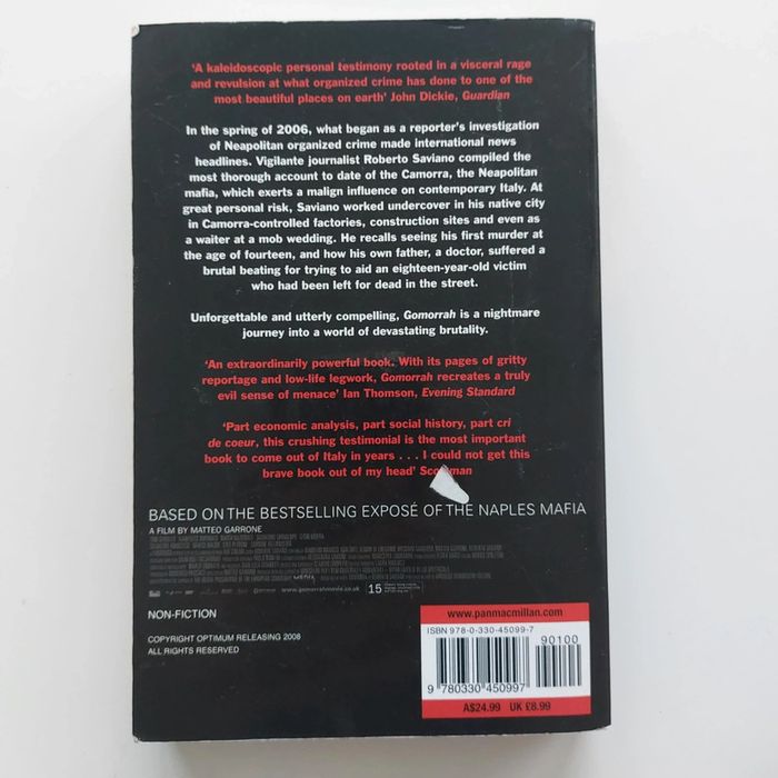 Livre - Gomorrah: Italy's Other Mafia - photo numéro 2