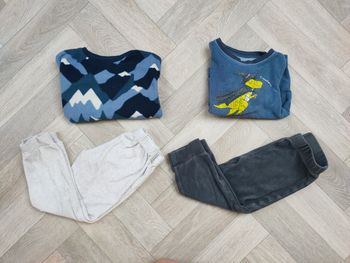 Lot de 2 pyjamas chauds garçon 3 ans