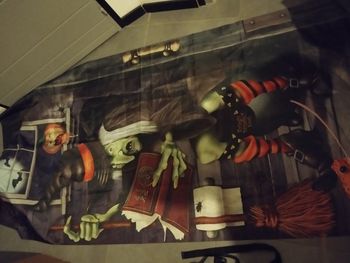 Affiche porte Halloween