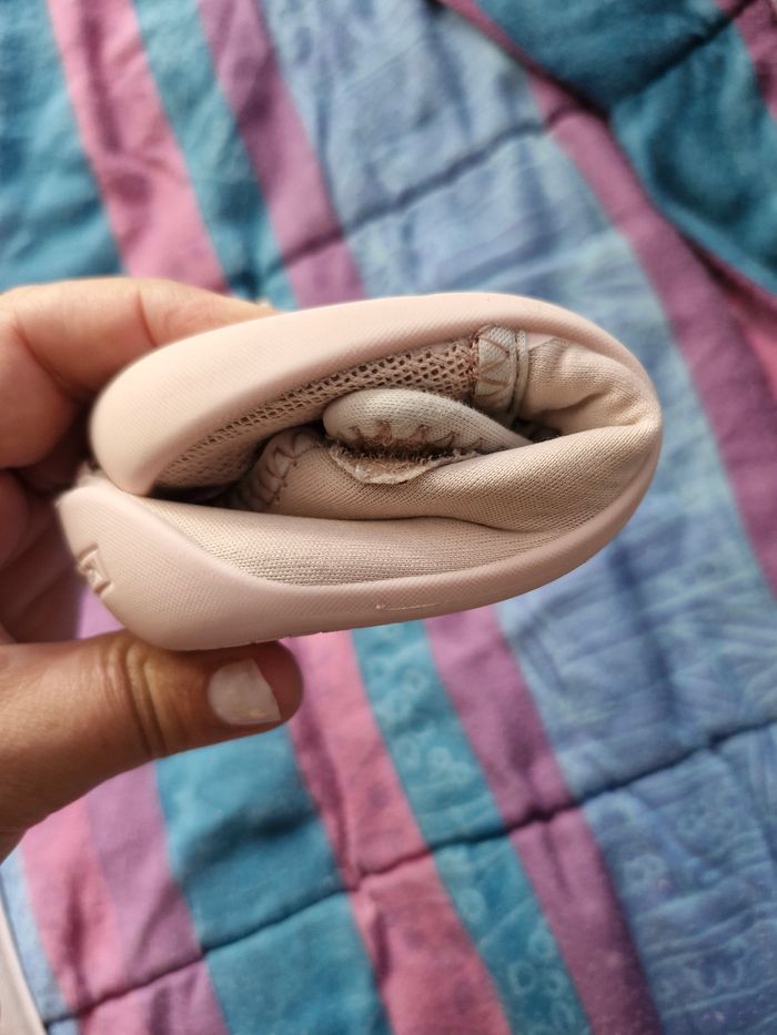 Petites basquets souples et légères rose pêche - photo numéro 7