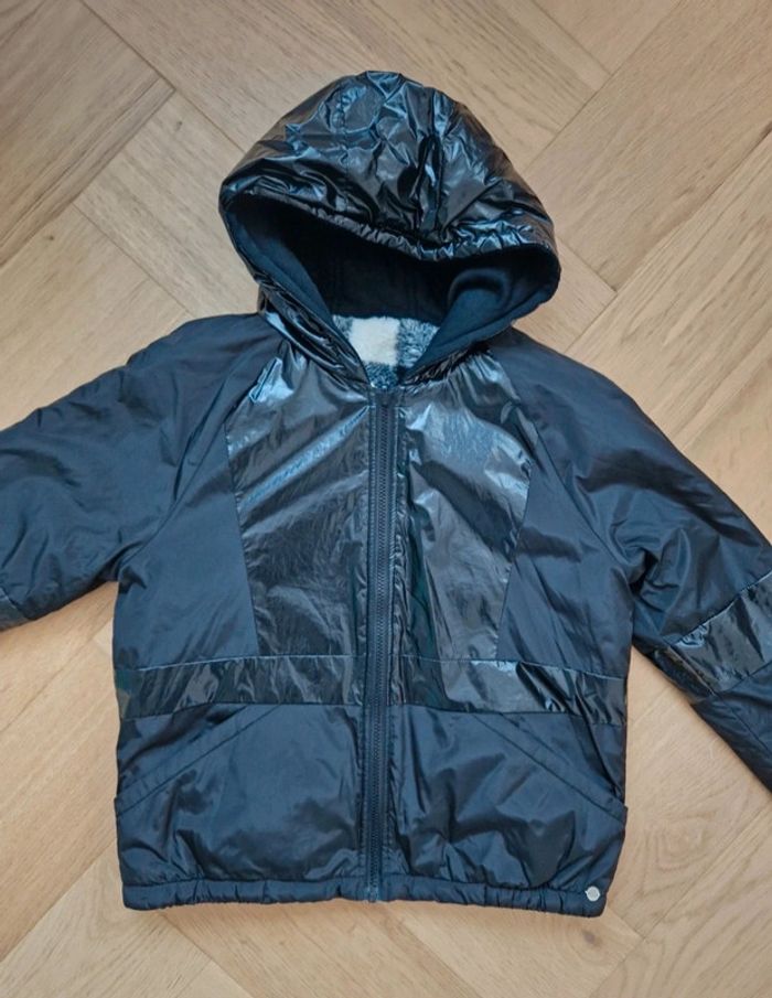 Veste à capuche fille noir IKKS Taille 14 ans