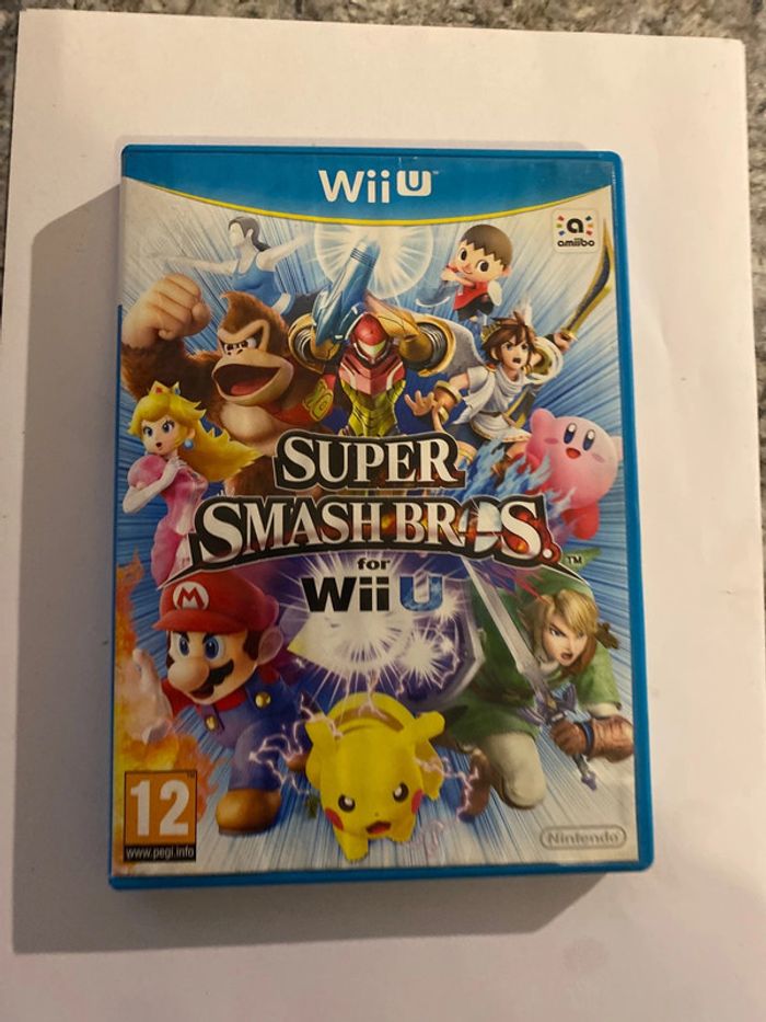super smash bros wii u
