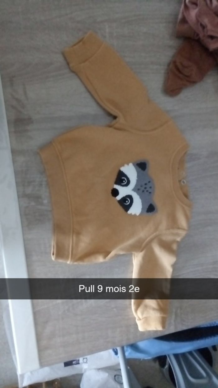 Pull 9 mois