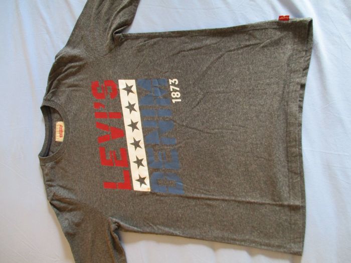 tee shirt levi's garçon manches longues 14 ans - photo numéro 3