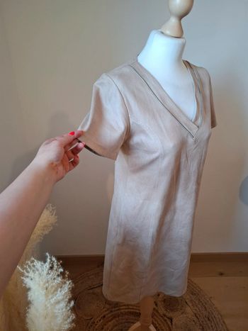 Robe beige/crème chic Charming Girl taille S 36