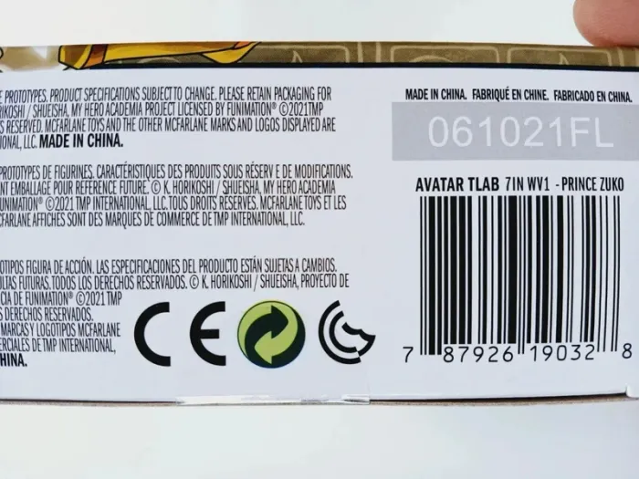 Figurine McFarlane Avatar The Last Airbender Zuko - photo numéro 6