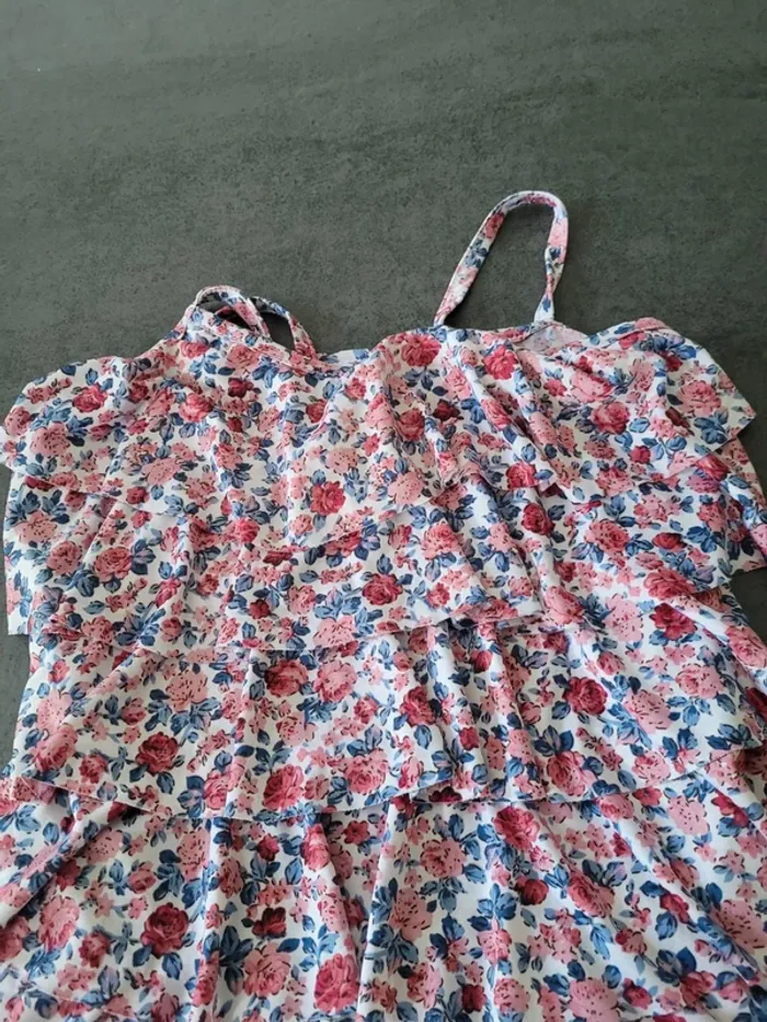 Haut femme fleuri taille unique - photo numéro 3