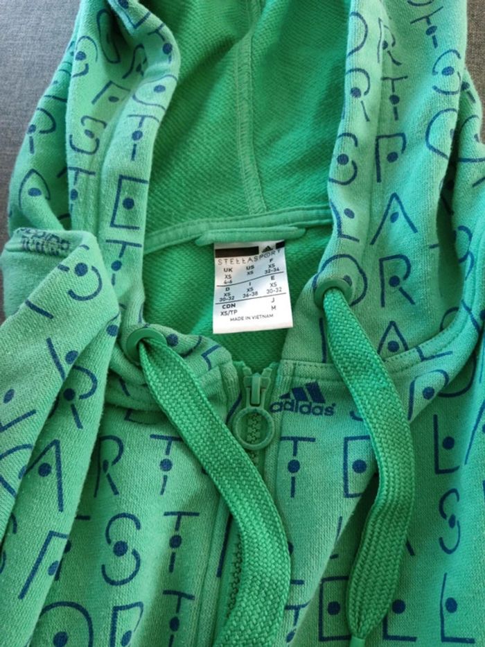 C53 sweat menthe Adidas XS - photo numéro 3