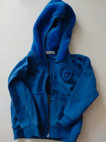 Veste zippée à capuche gymp taille 36 mois