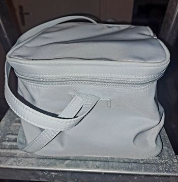 Vanity bleu ciel doublé