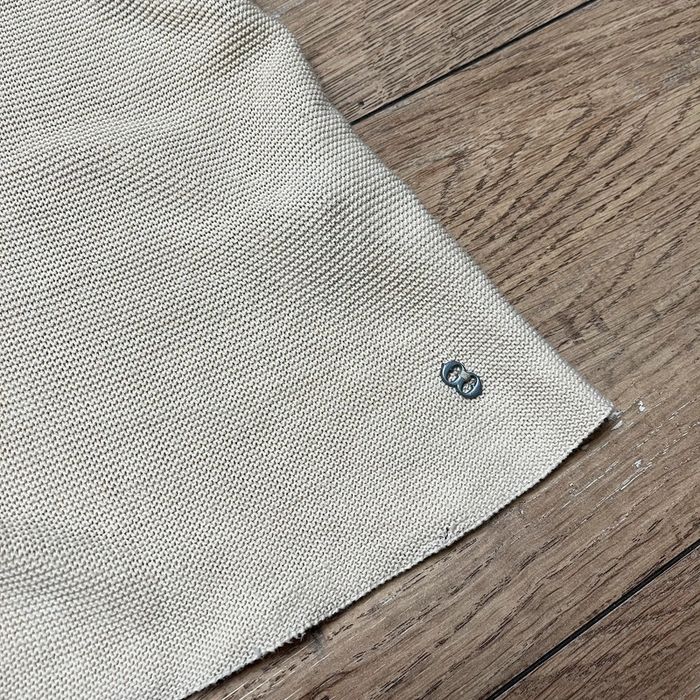 Gilet à manches longues Ottod’Ame taille 36 large oversize beige en coton - photo numéro 4