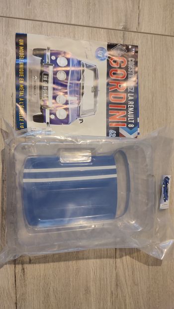 Fascicule complet scellé numéro 62 n°62 Renault R8 Gordini 1/8 1/8ème Eaglemoss Collections #D61