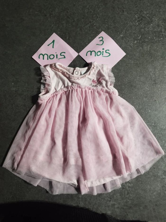 Robe tulle Minnie 1/3 mois