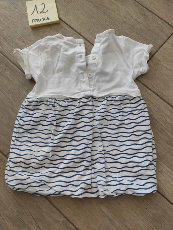 Robe d'été marin poisson 12 mois - photo numéro 4