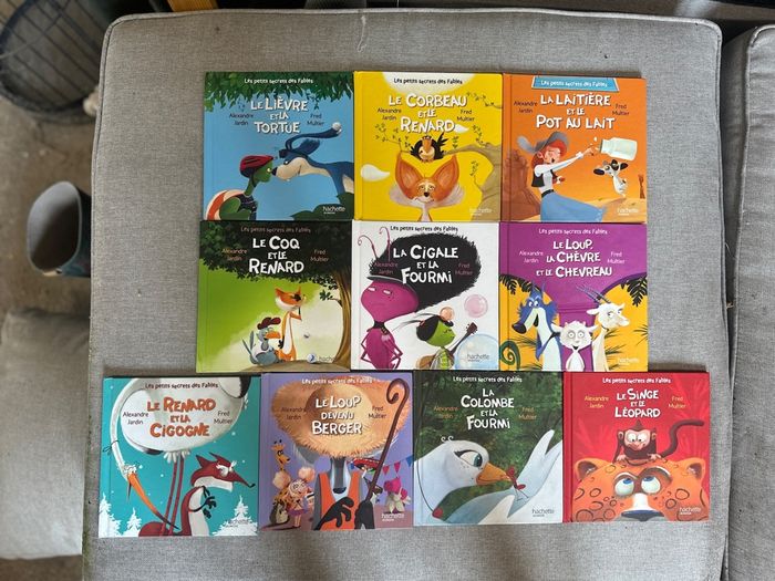 📚✨ Lot livres McDonald’s – Collection complète 2016 ✨📚 Les petits secrets des fables 🦊🐢 - photo numéro 2