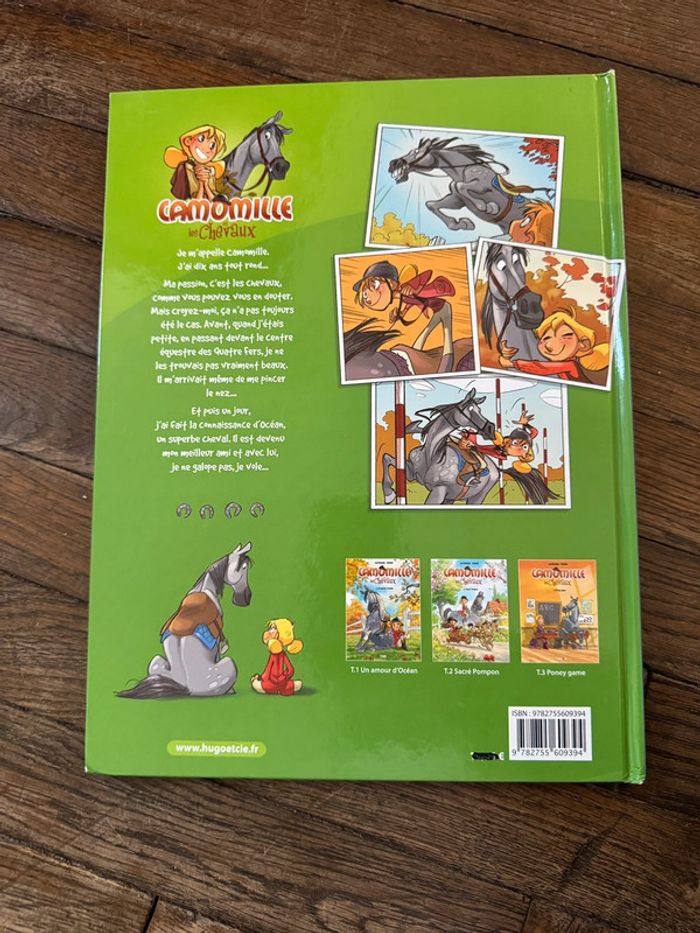 Bande dessinée camomille et les chevaux - photo numéro 2