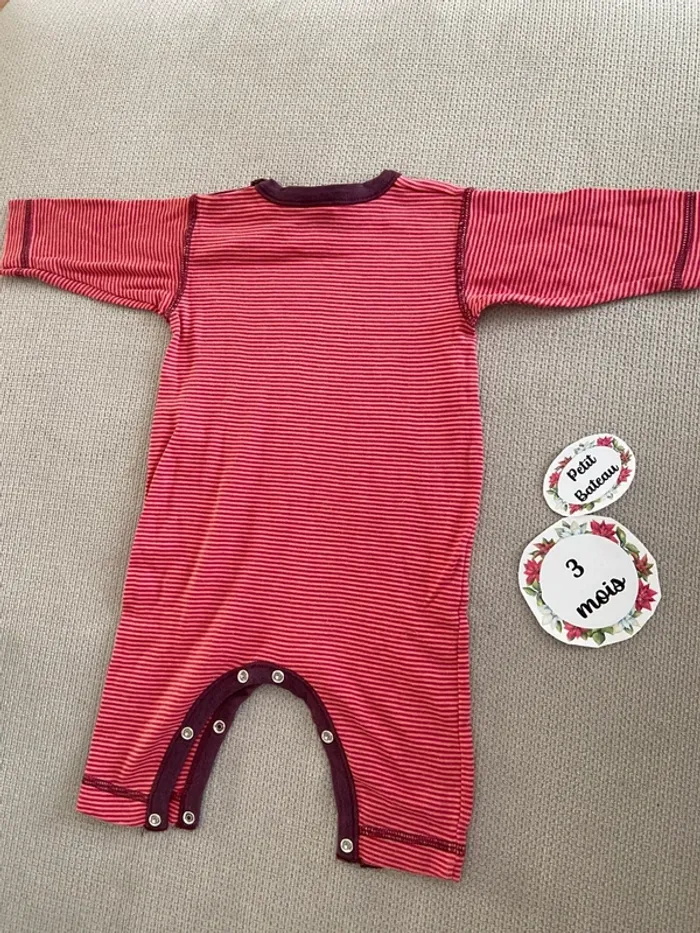 Pyjama ou combinaison petit bateau 3 mois - photo numéro 4