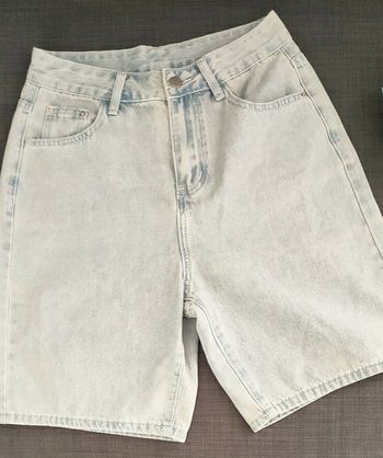 Short long bermuda denim 