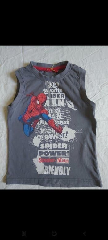 Débardeur Spiderman 3 ans 4 ans