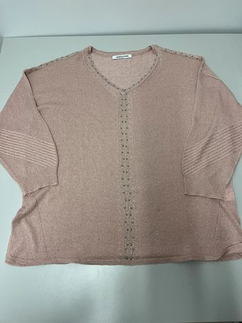 Pull rose Christine Laure taille 3