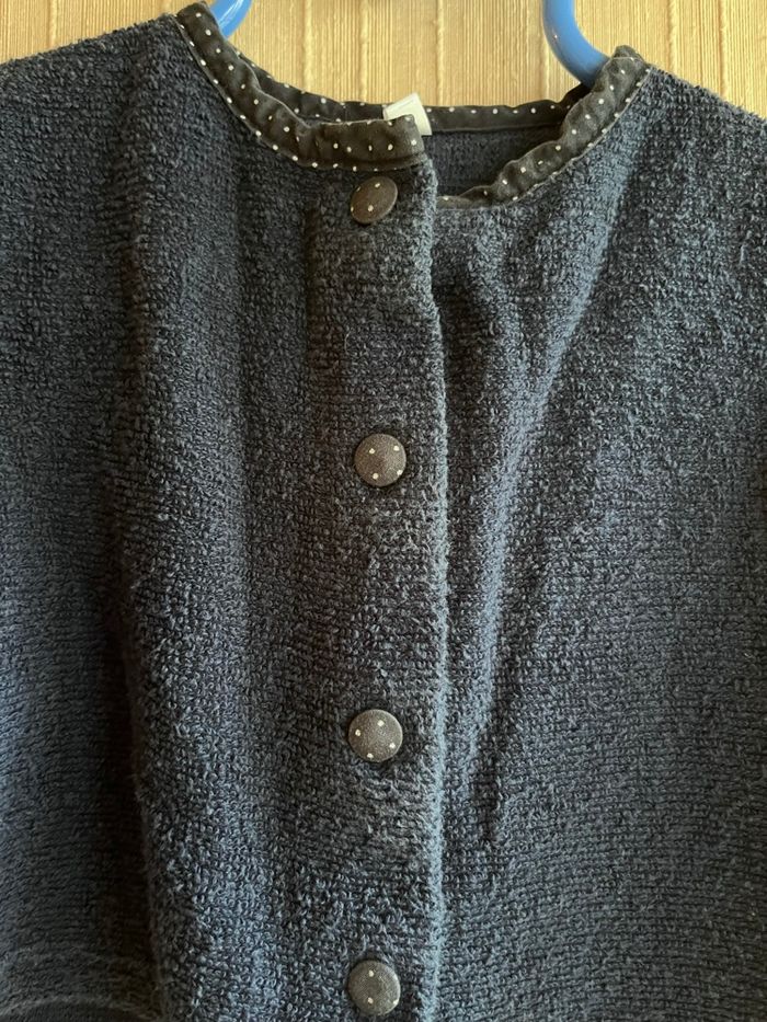 Gilet bleu 9-12 mois - photo numéro 3