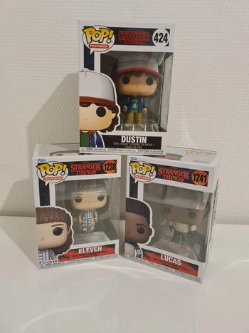 Lot de funko pop stranger things